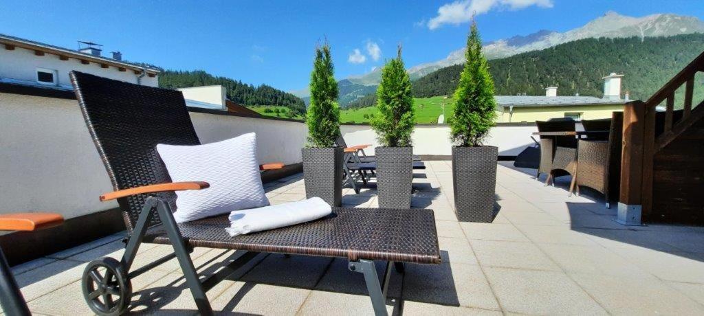 Das Alpenblick & Outdoor Lodge Nauders Exterior foto